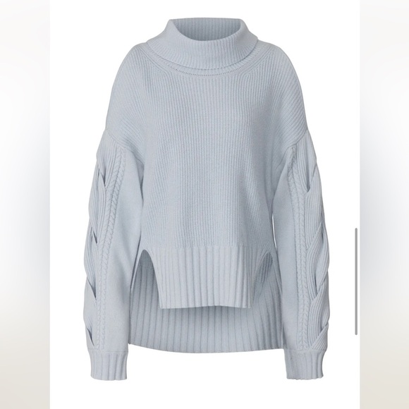Jonathan Simkhai Blue Chloe Sweater - Picture 6 of 15
